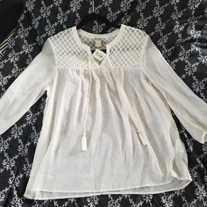 Lucky brand sheer top